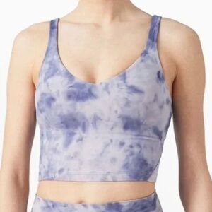 lululemon athletica Blue Purple Tie Dye Align Tank Size 6